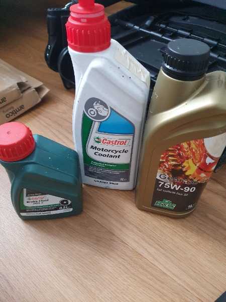 Thumbnail for Motorcycle pil, fluid, coolant