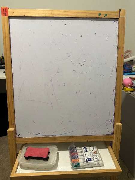 Thumbnail for Kids white and chalk board