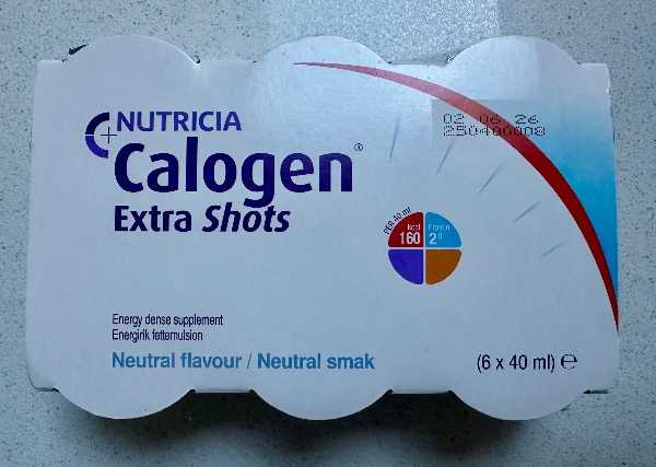 Thumbnail for Nutricia Calogen Extra Shots enteral feed
