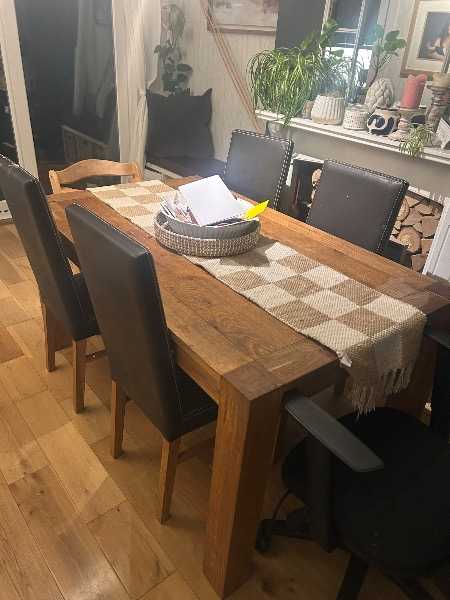 Thumbnail for Dining table and 4 chairs