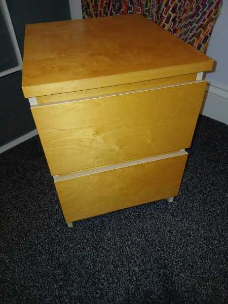 Thumbnail for Bedside drawers, good condition
