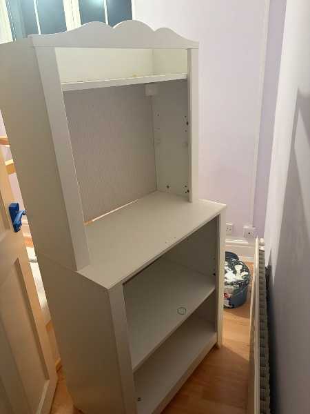 Thumbnail for White unit/bookcase perfect for a nursery