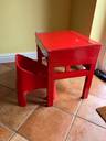 Thumbnail for Small child’s desk and chair