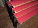 Thumbnail for Five Red Melamine topped tables