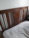 Thumbnail for Wooden bed frame