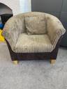 Thumbnail for Brown tub chair