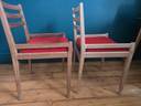 Thumbnail for Two upcycled office chairs