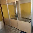 Thumbnail for Large Wardrobe, mirrored sliding doors.