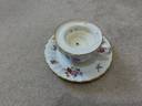 Thumbnail for Fine bone china tea cup with candle wax