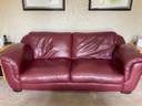 Thumbnail for Leather settee, free