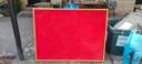 Thumbnail for Red felt board 60cm x 80cm