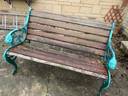 Thumbnail for Garden bench in need of repair