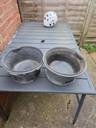 Thumbnail for 2 plastic bucket type containers
