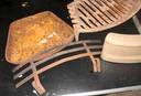 Thumbnail for Vintage cast iron fire grate set