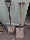 Thumbnail for two old shovels