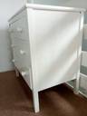 Thumbnail for White wooden chest of drawers