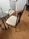 Thumbnail for Metal table and 4 chairs