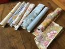 Thumbnail for Various wall paper pieces, decoupage, etc