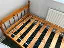 Thumbnail for Self assembly single pine bed and mattress