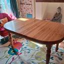 Thumbnail for Solid pine table- 139cm x 89. Can extend too