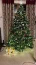 Thumbnail for Pre lit artificial Christmas tree 7ft 6in