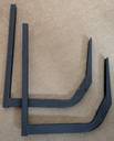Thumbnail for 2 heavy duty wall hooks - e.g. for ladders