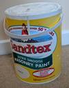 Thumbnail for Half a 5L pot of Santex Magnolia Masonary paint