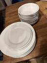 Thumbnail for White plates/bowls