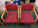 Thumbnail for 4 Stacking Red Chairs - Office-style