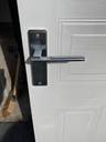 Thumbnail for 12 internal hardboard doors in white. All in excellent condition. With handles.
