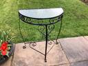 Thumbnail for Wrought iron side table