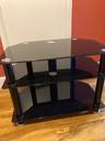 Thumbnail for Black Glass Tv Stand