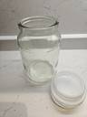 Thumbnail for Glass jar with lid