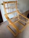 Thumbnail for IKEA Poang  chair  needs new seat base.