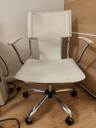 Thumbnail for 5 wheel white office chair