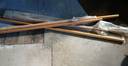 Thumbnail for 4 wooden  curtain poles