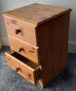 Thumbnail for Pine 3 Drawer Bedside Cabinet Wanted