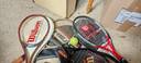 Thumbnail for 4 tennis racquets (1 junior size)