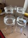 Thumbnail for 5 Glass Storage Jars