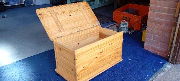 Thumbnail for Wooden storage box
