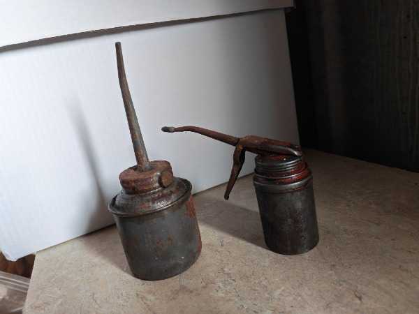 Thumbnail for Vintage mini oil cans