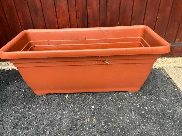 Thumbnail for Large plastic trough