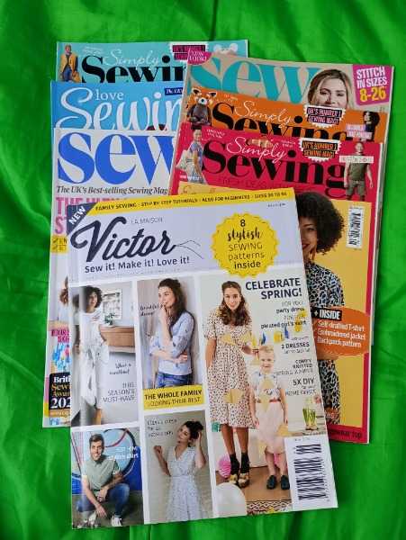 Thumbnail for Sewing magazines