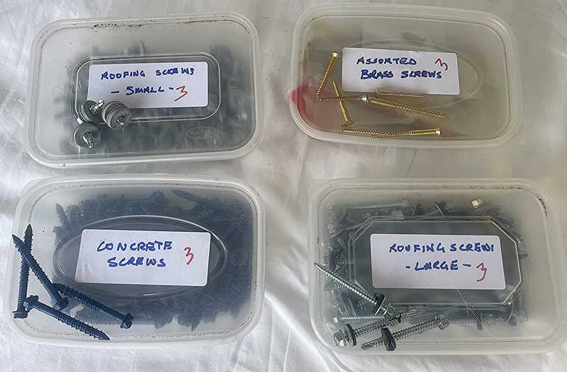 Thumbnail for Assorted Boxes of Screws
