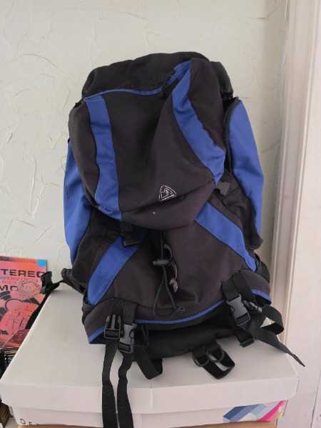 Thumbnail for Large blue and black rucksack
