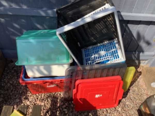Thumbnail for Plastic storage boxes :Various sizes