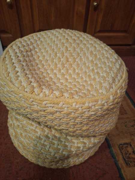 Thumbnail for Pouffe - Lemon colour