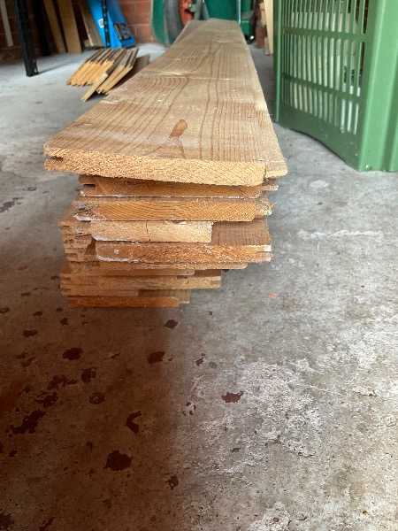 Thumbnail for Softwood tongue and groove timber pieces 4 sq metres