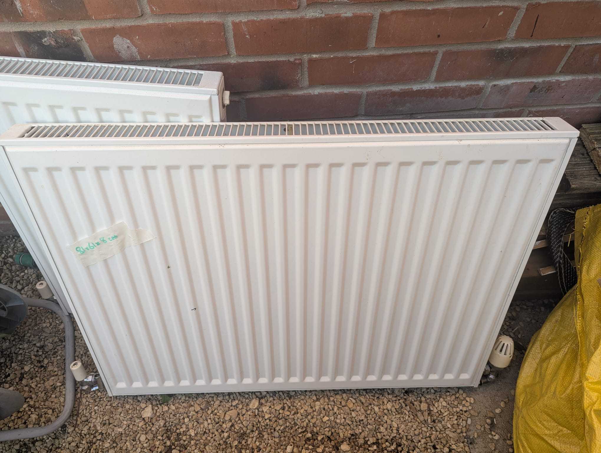 Thumbnail for 4 x white radiators (various sizes)