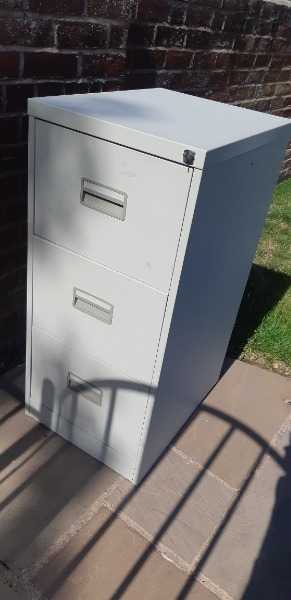 Thumbnail for 3 drawer filing cabinet